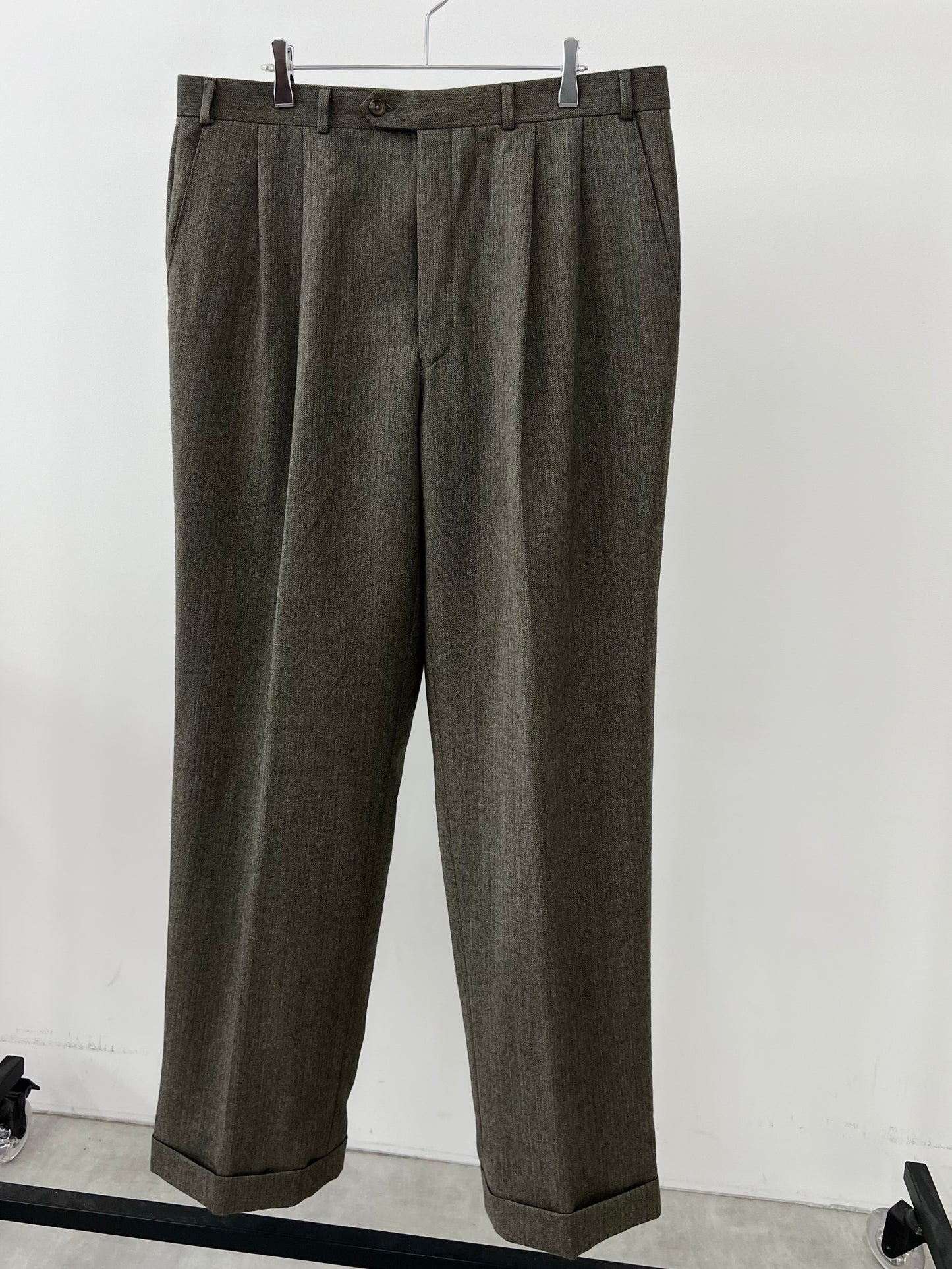 90's Polo University wool slacks