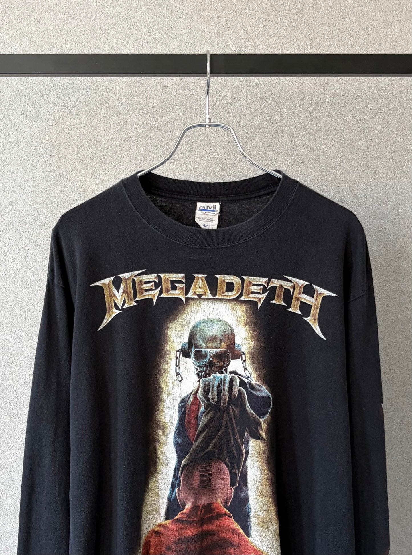 00's MEGADETH L/S music t-shirt