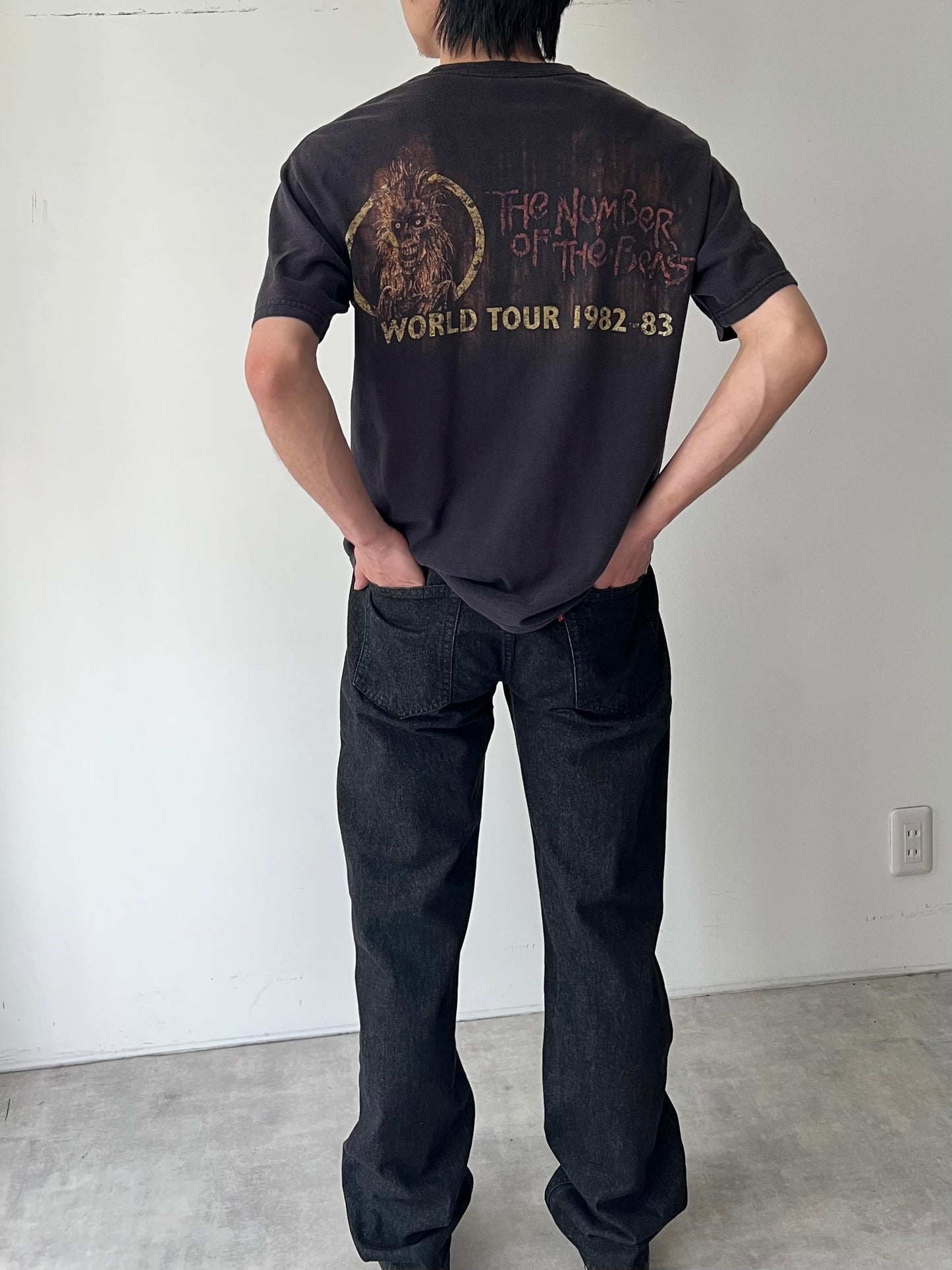 00's IRON MAIDEN music t-shirt