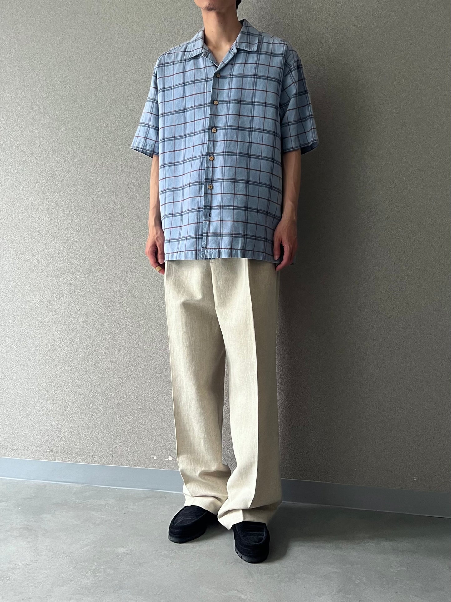 90's Polo Ralph Lauren linen×cotton slacks