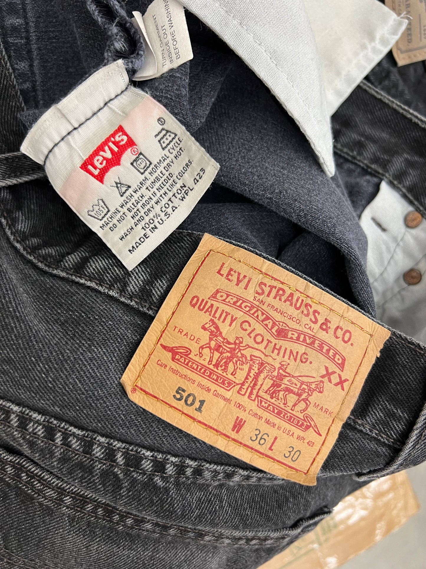 90's Levi's 501 denim pants "Made in USA"