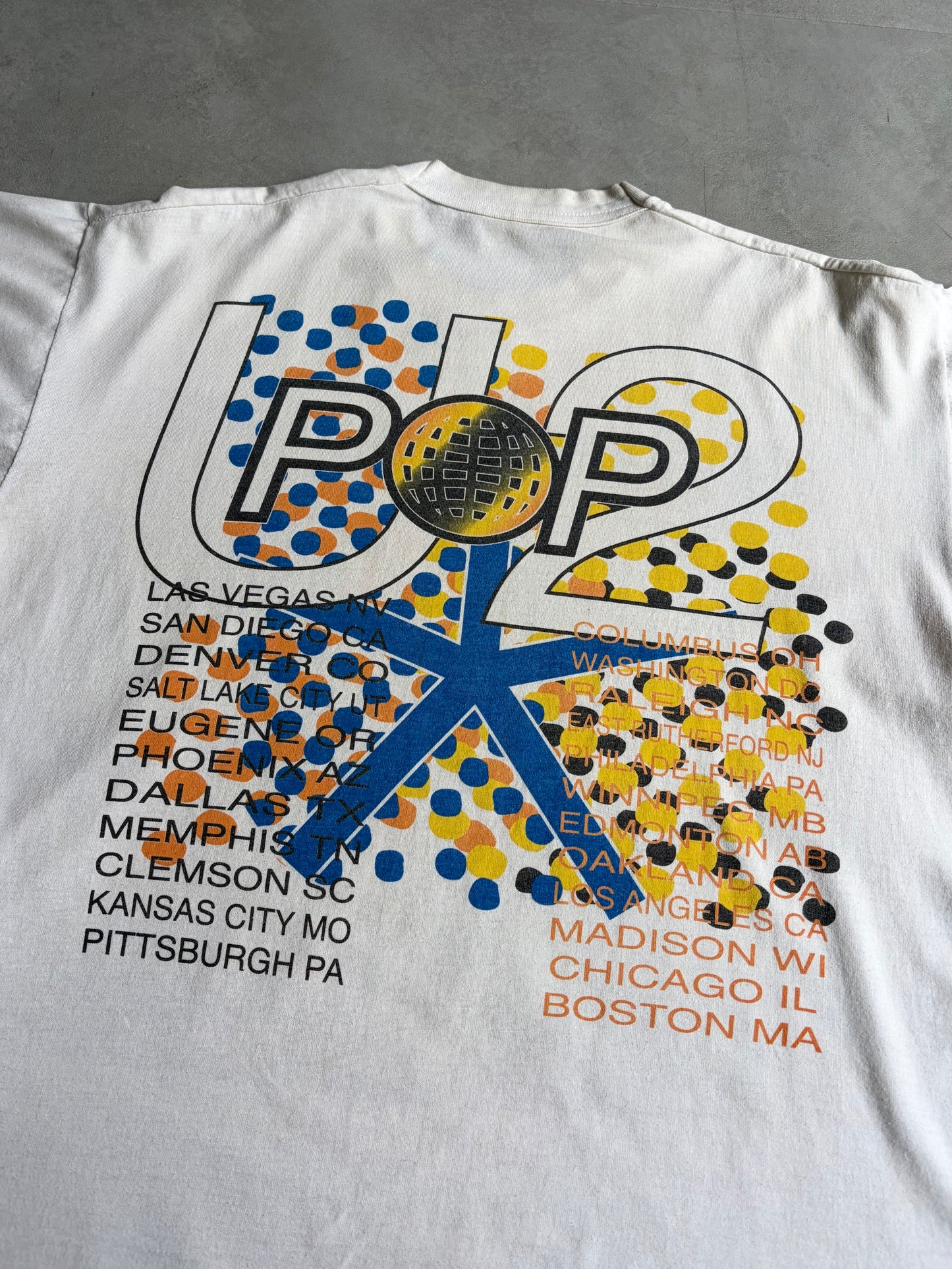 90's U2 music t-shirt