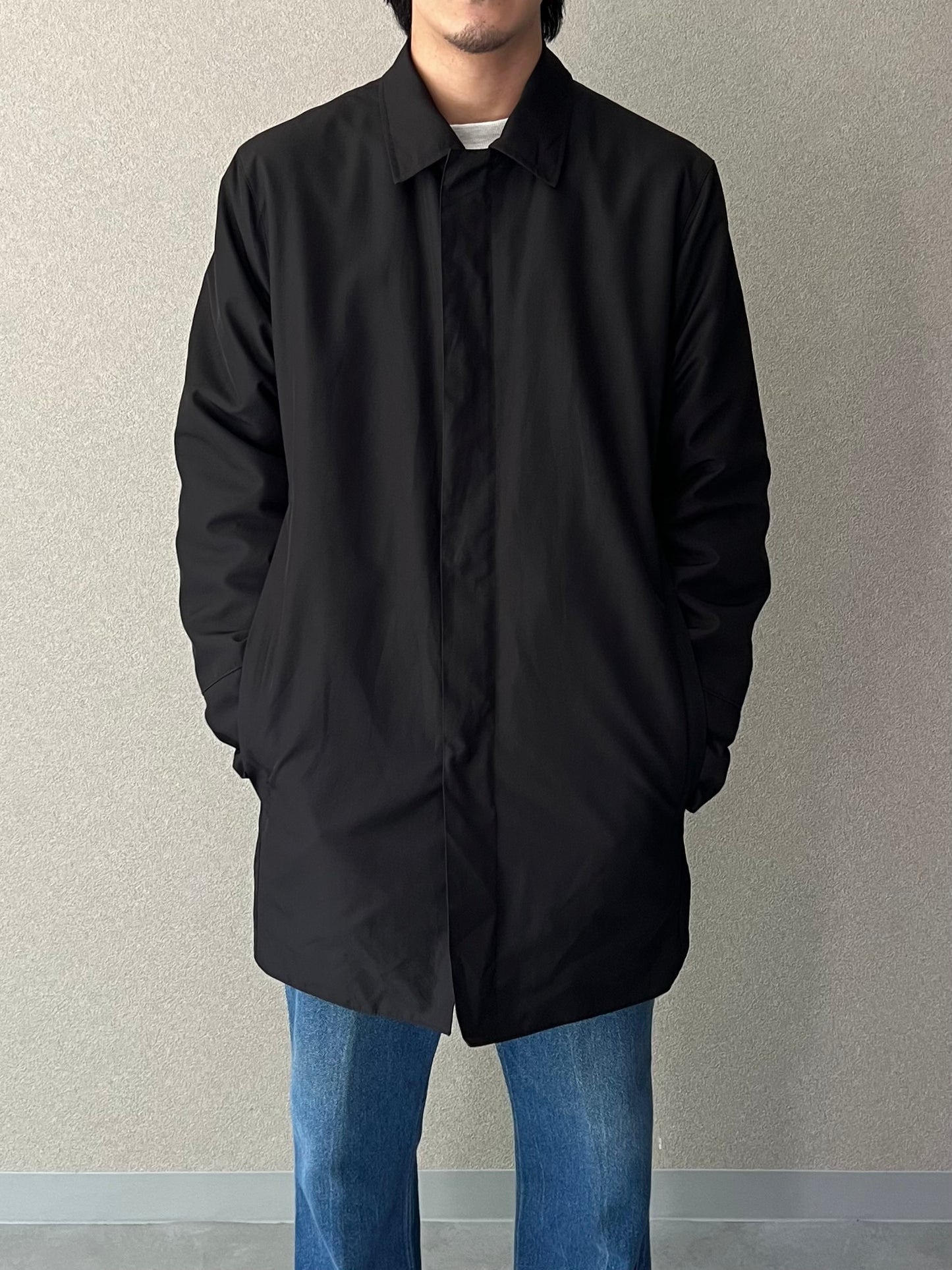 00's BANANA REPUBLIC nylon half coat