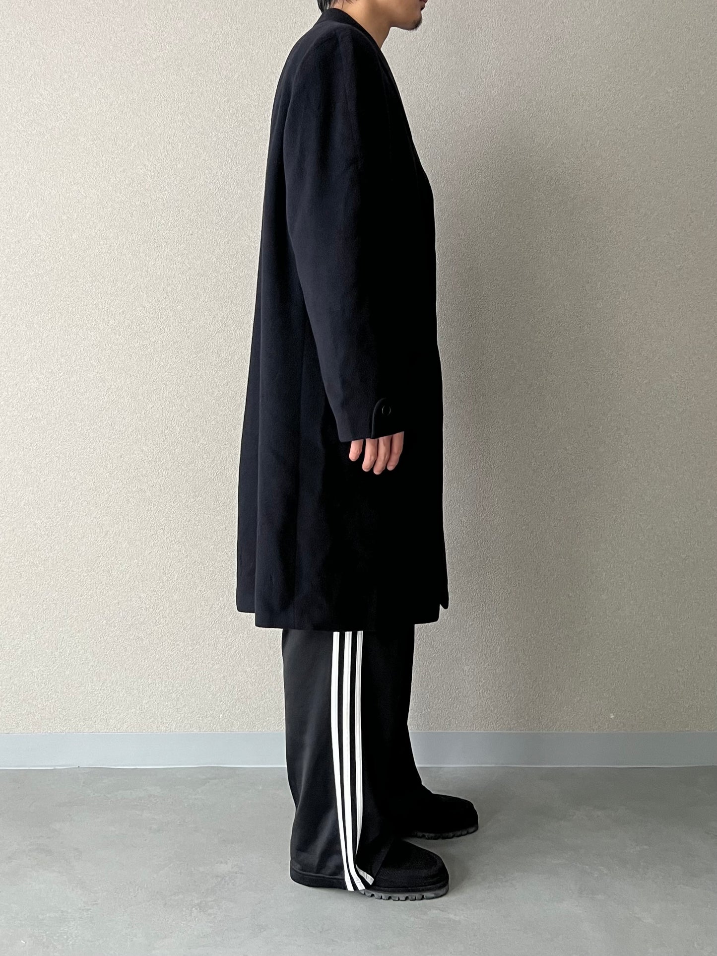 60's VINTAGE cashmere chester coat