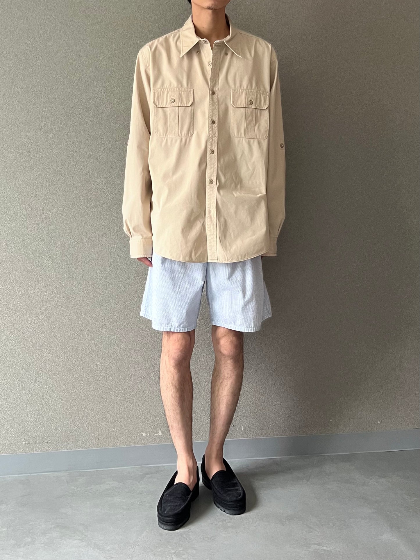 00's Brooks Brothers safari shirt