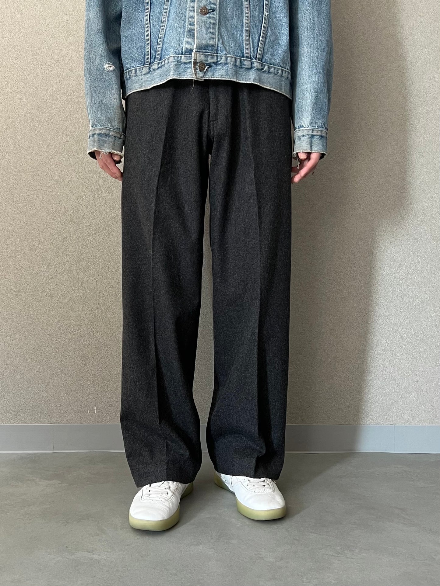 00's BANANA REPUBLIC wool flannel slacks