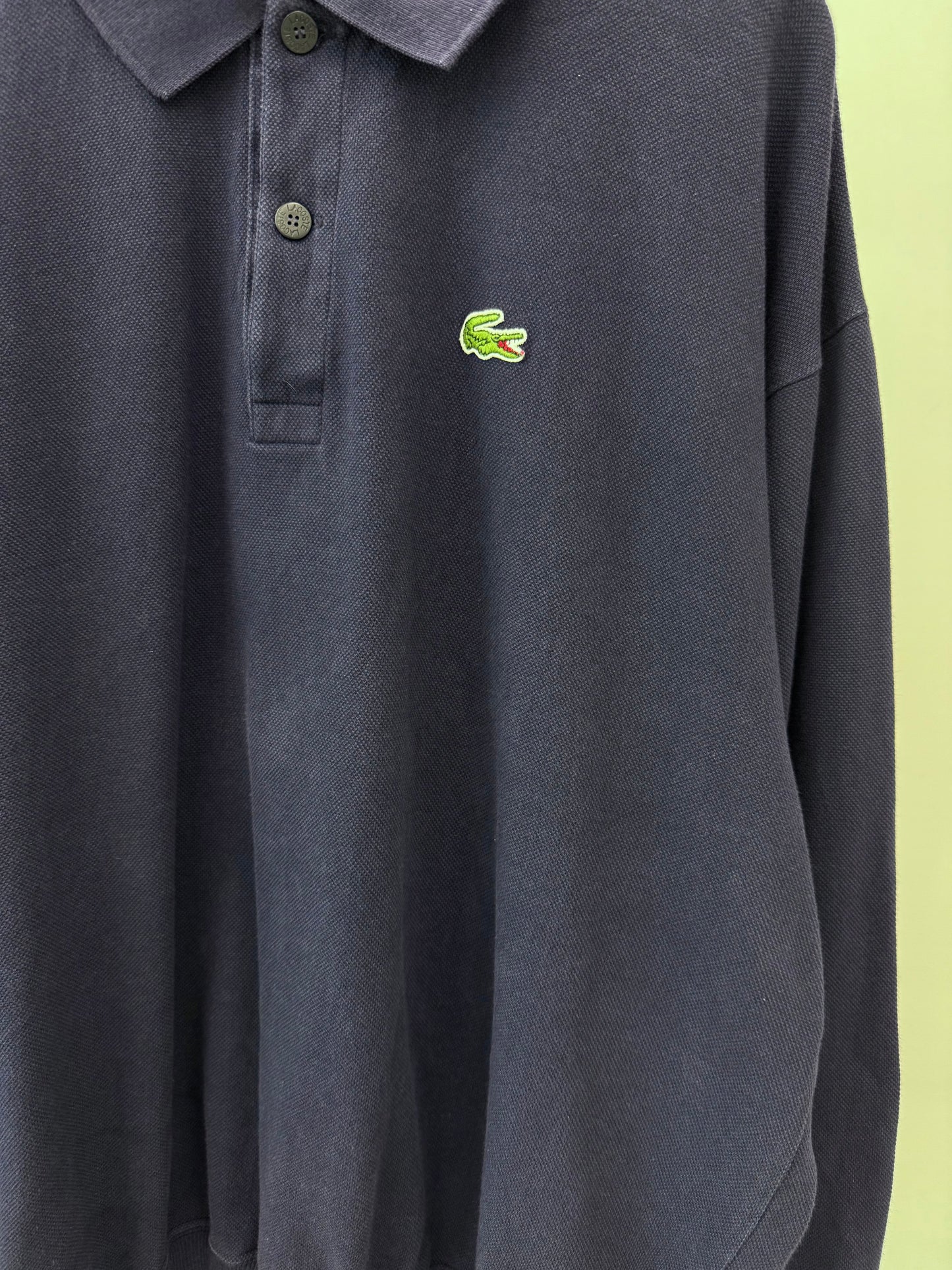 80's LACOSTE L/S polo shirt "Made in FRANCE"