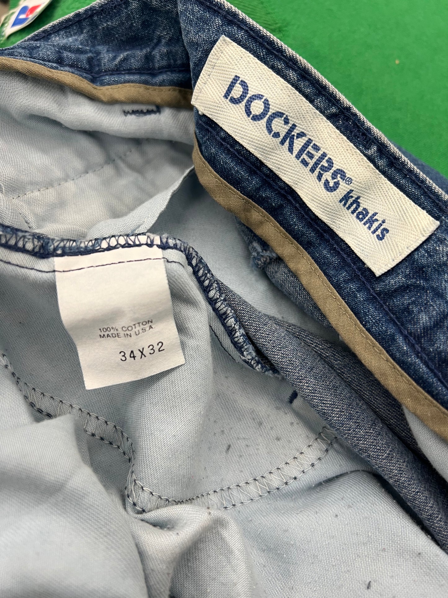 90's DOCKERS denim slacks "Made in USA"