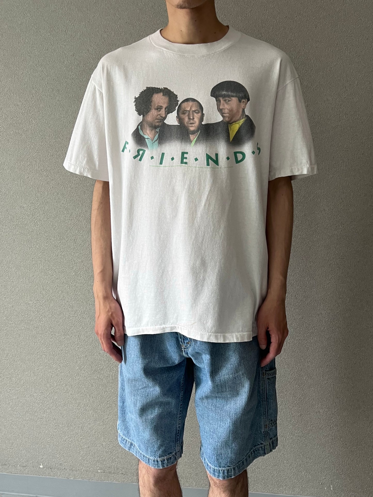 90's The Three Stooges FRIENDS parody t-shirt