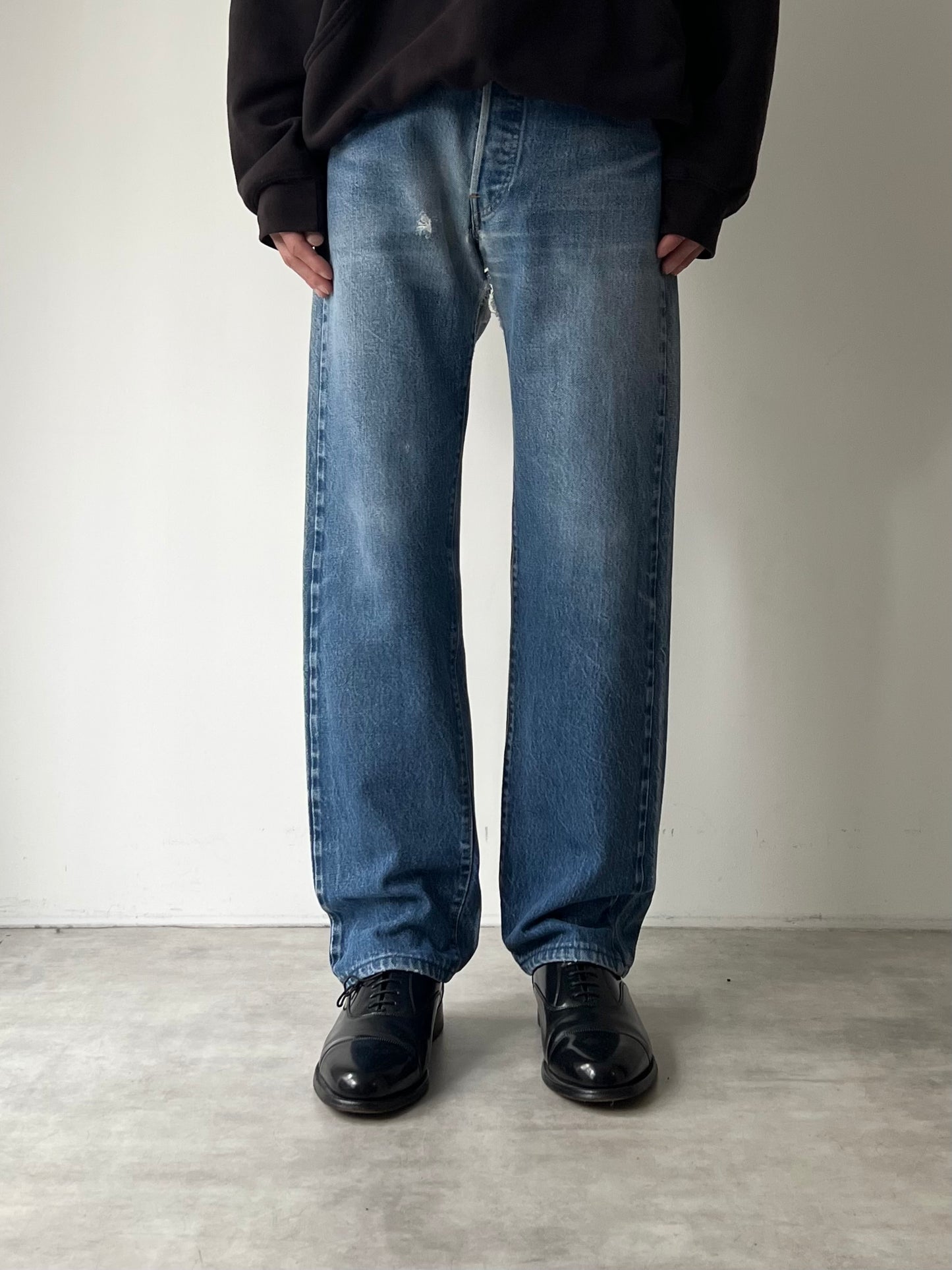 70's〜 Levi's 501 denim pants "66 chain"