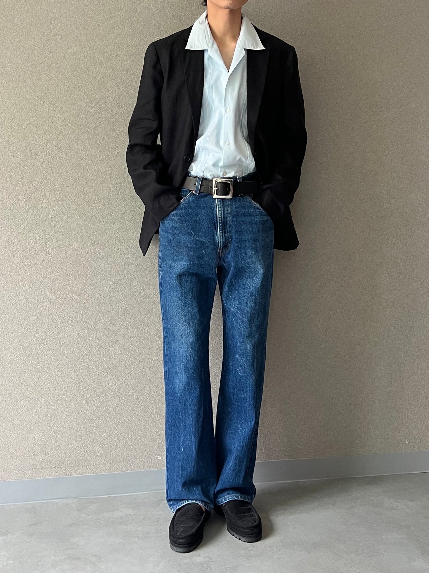 00's Quince linen tailored jacket