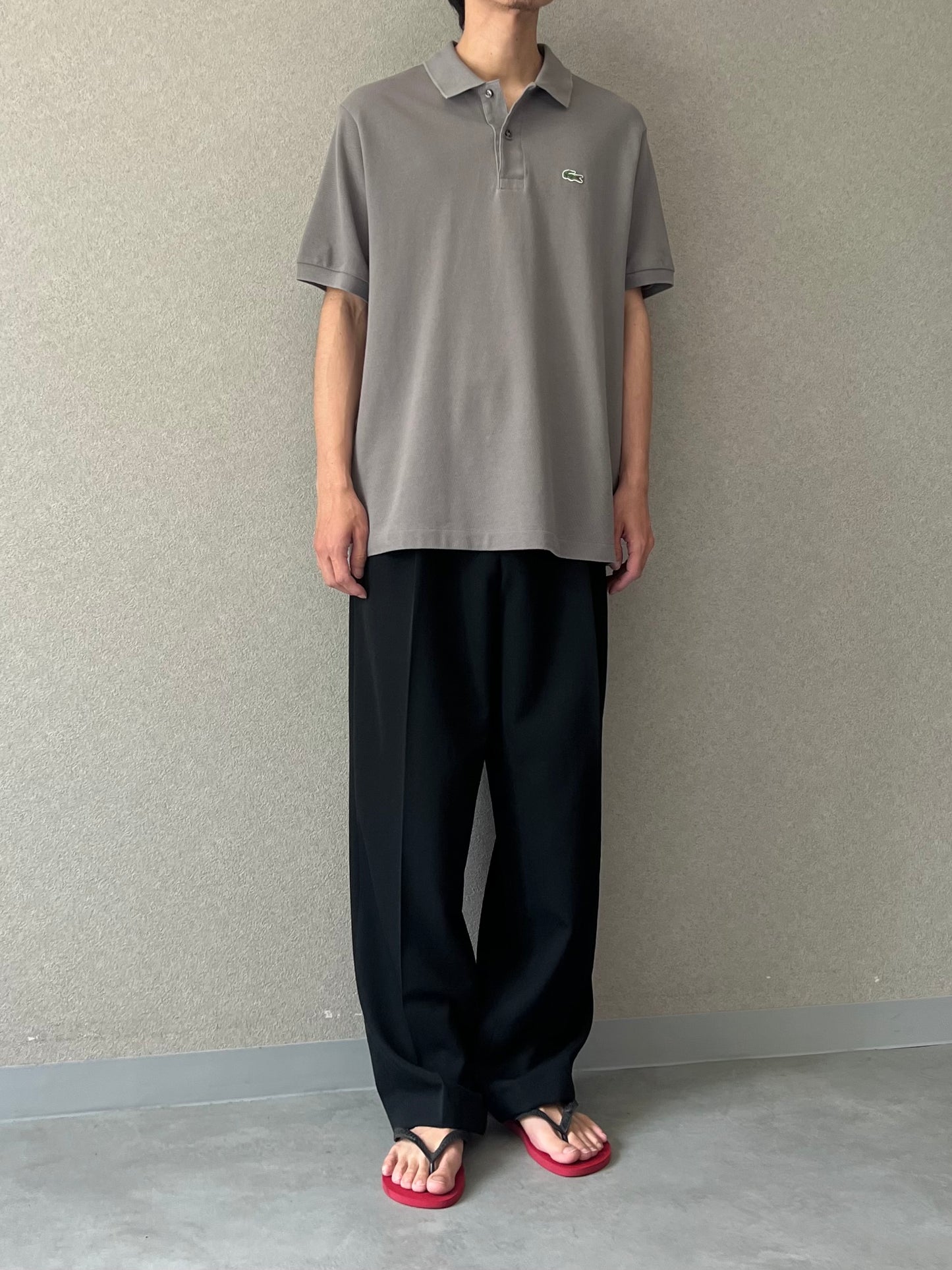 00's LACOSTE polo shirt