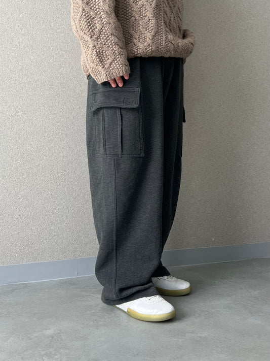 00's CARGO sweat cargo pants