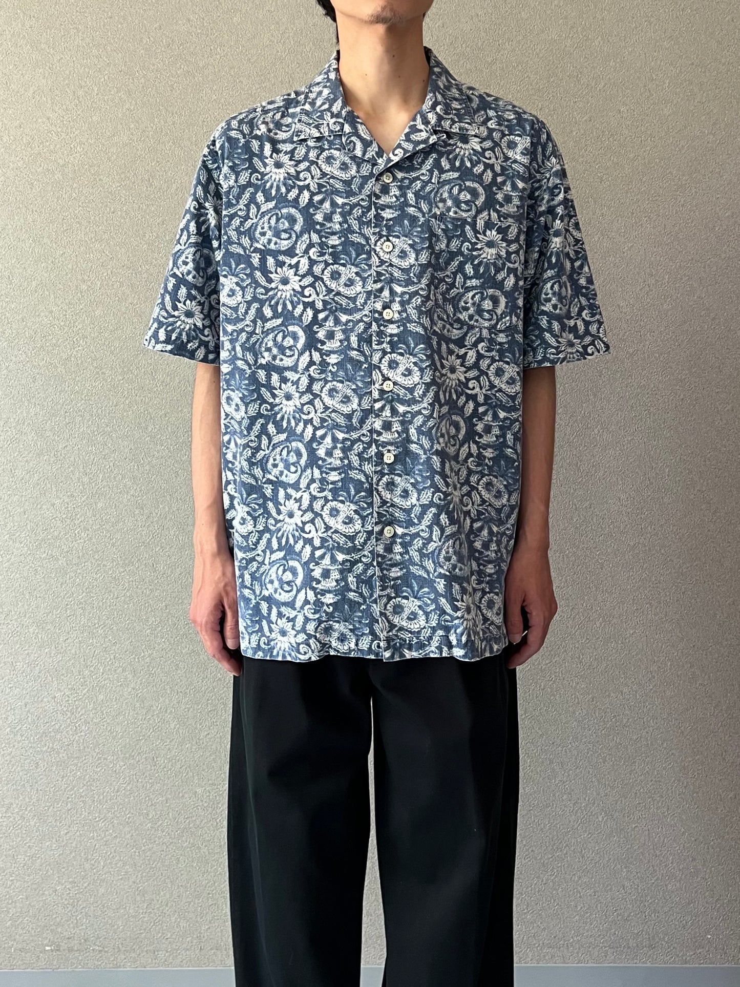 90's Polo Ralph Lauren open collar shirt "CALDWELL"