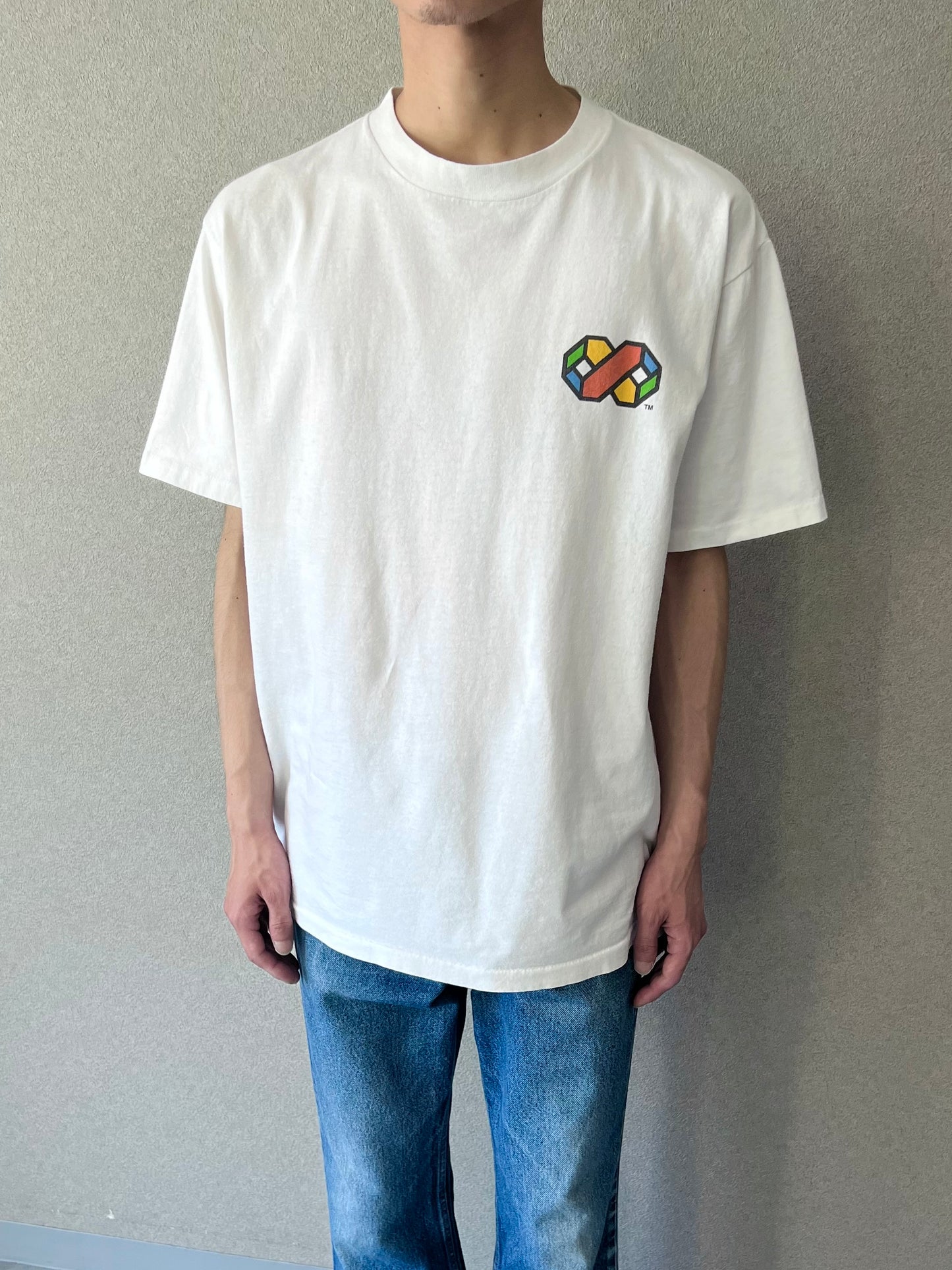 90's Microsoft print t-shirt "Made in USA"