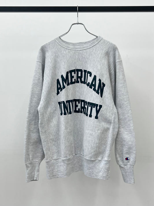 90's Champion REVERSE WEAVE  "AMERICAN UNIVERSITY"