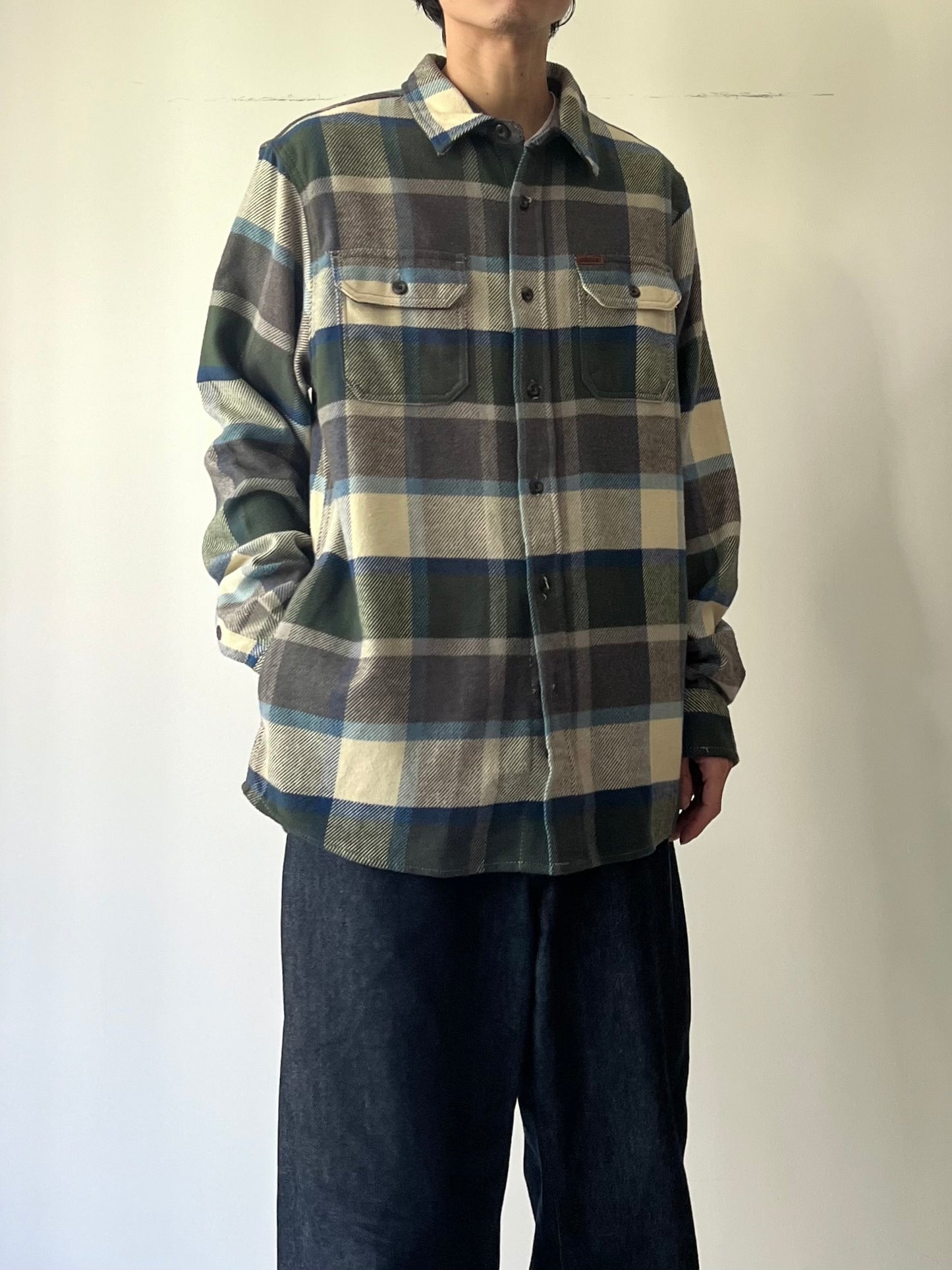 90's〜 ORVIS flannel shirt