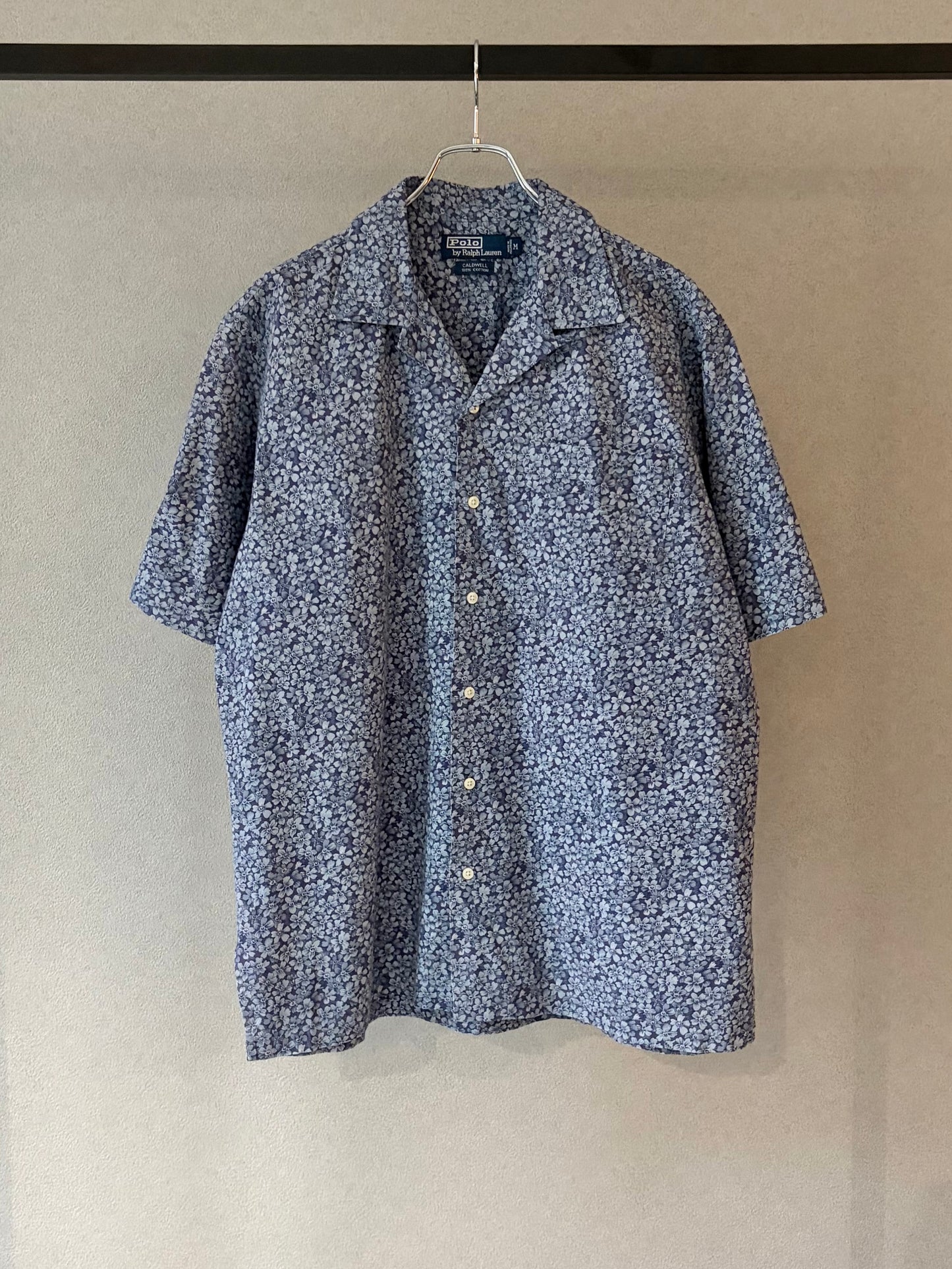 90's Polo Ralph Lauren open collar shirt "CALDWELL"