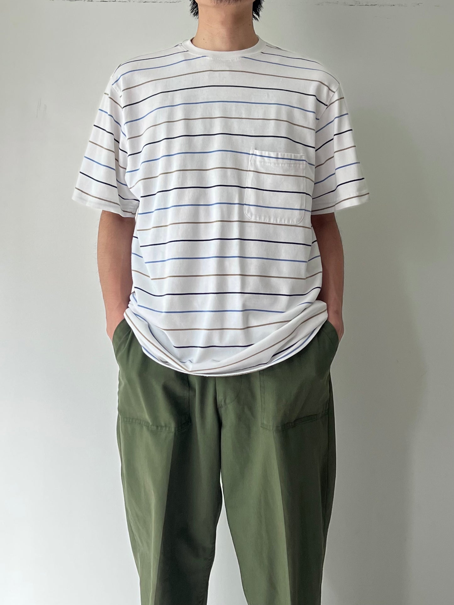 90's〜 PURITAN border t-shirt