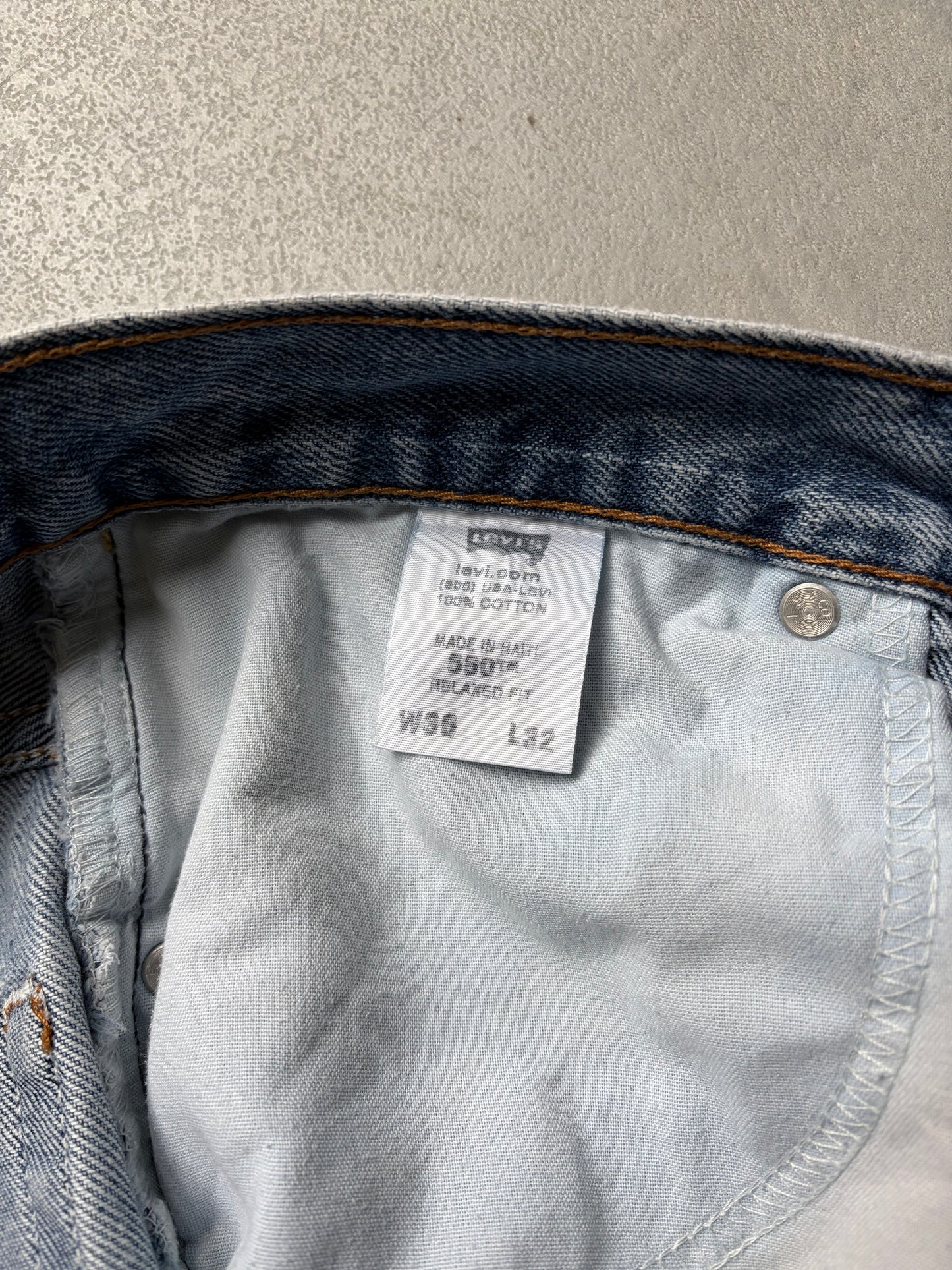 00's Levi's 550 denim pants