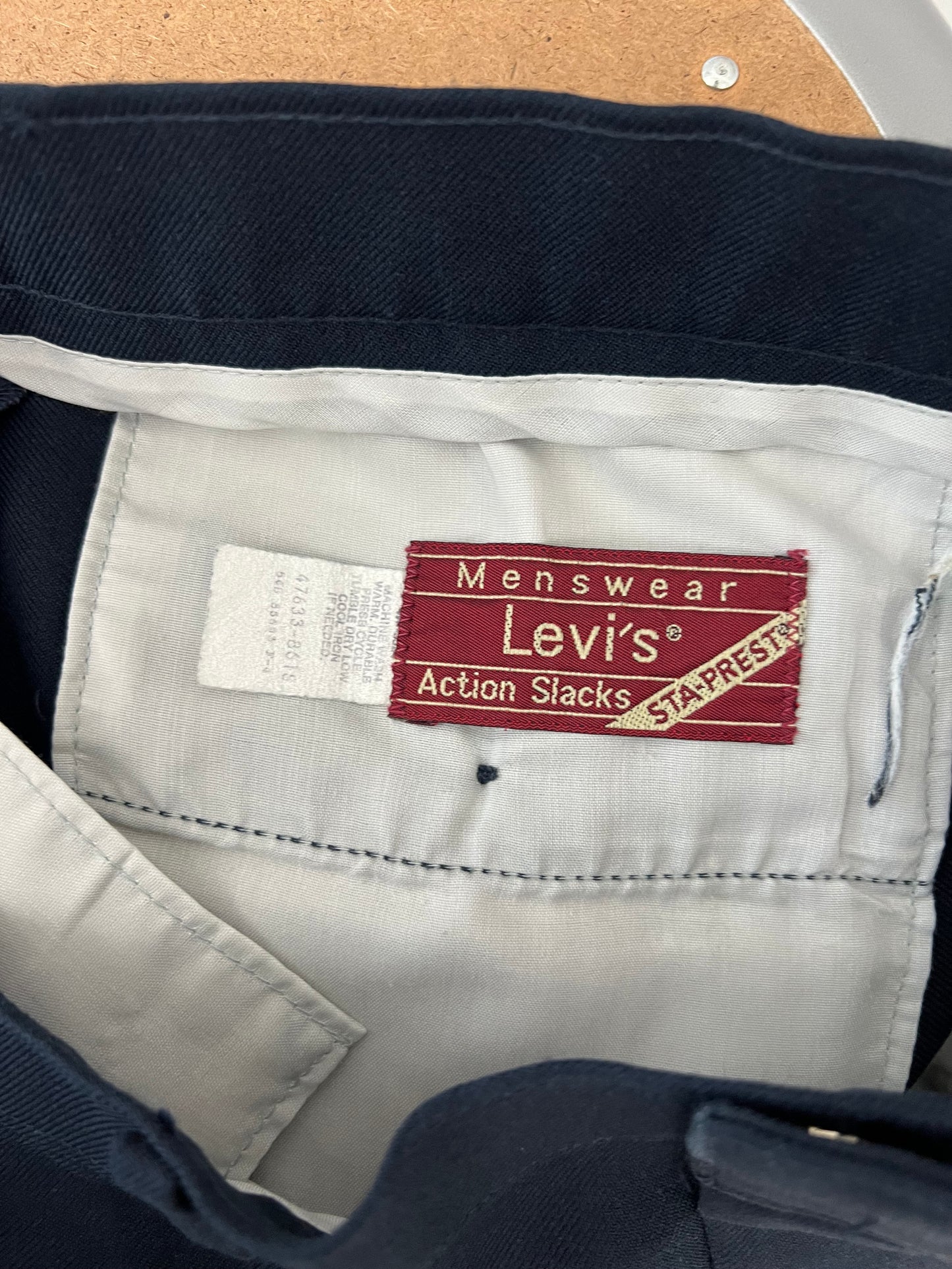 80's Levi's action slacks