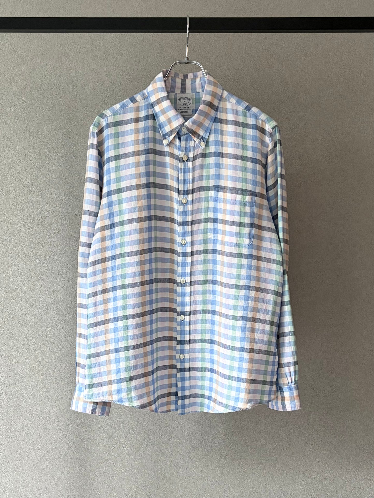00's Brooks Brothers linen BD shirt