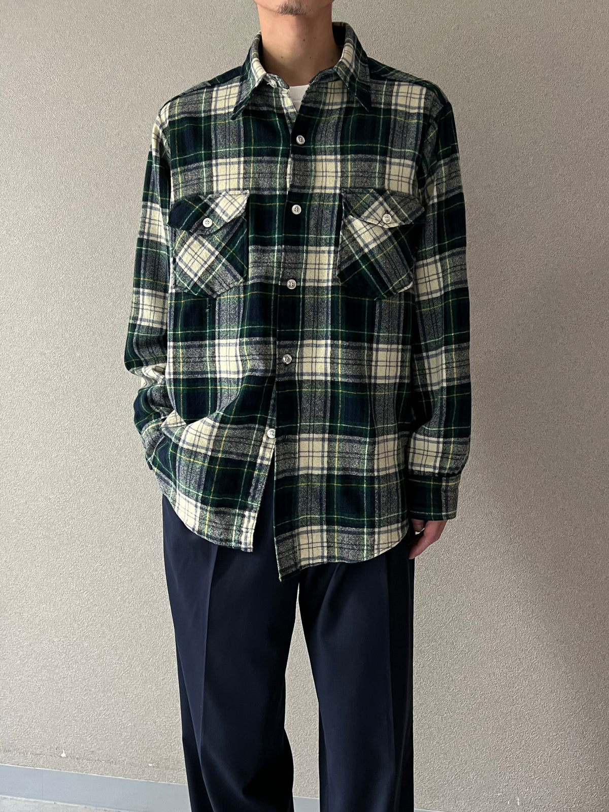 70's〜 WOOLRICH wool shirt