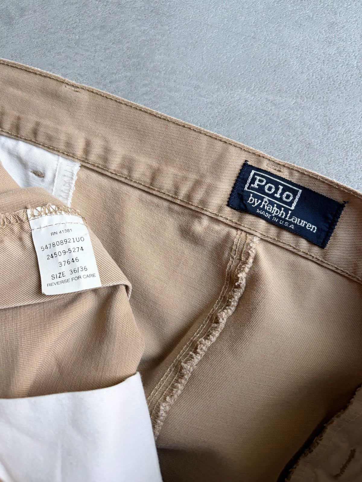 90's Polo Ralph Lauren chino pants "Made in USA"
