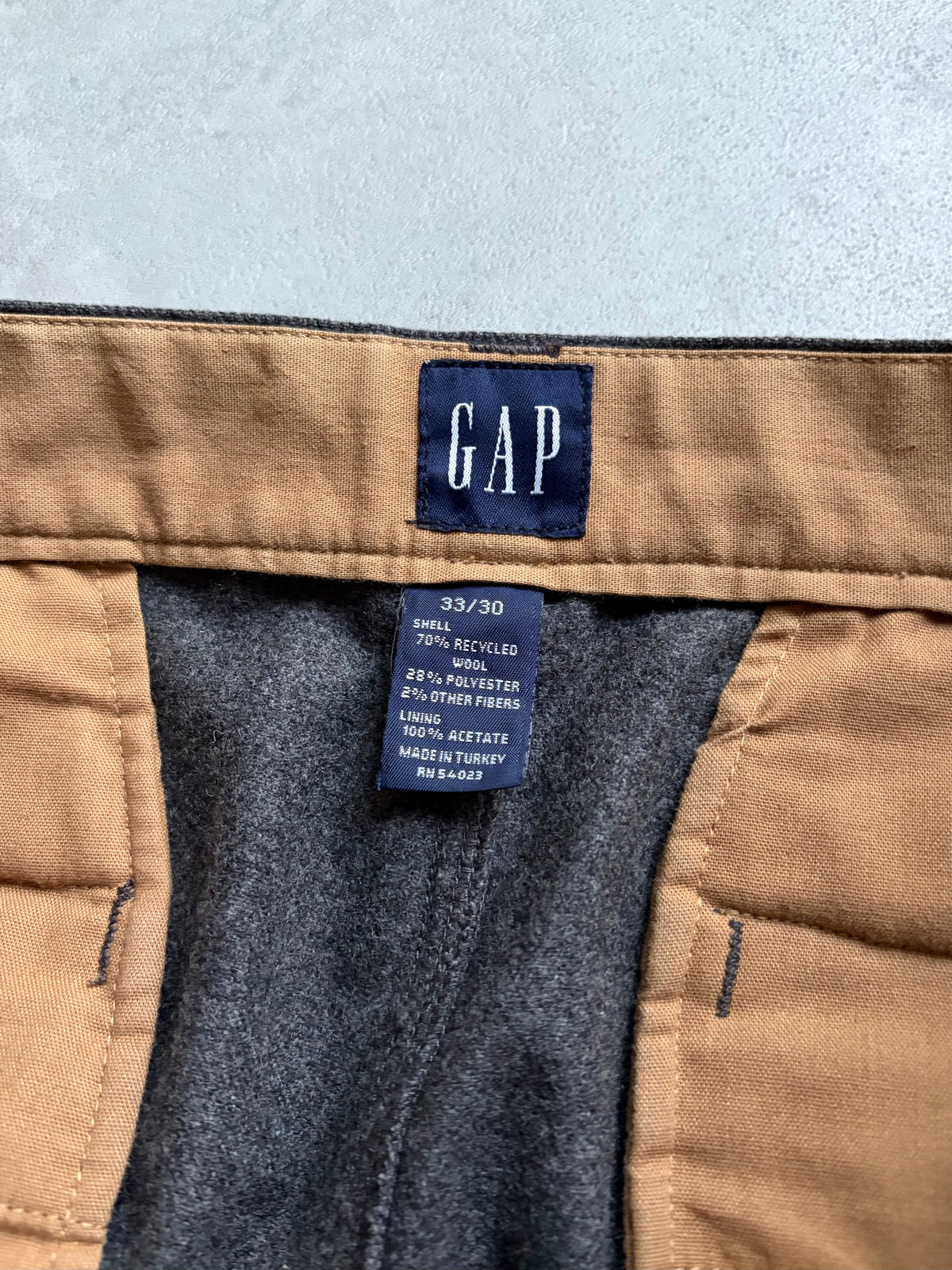 00's GAP wool flannel slacks