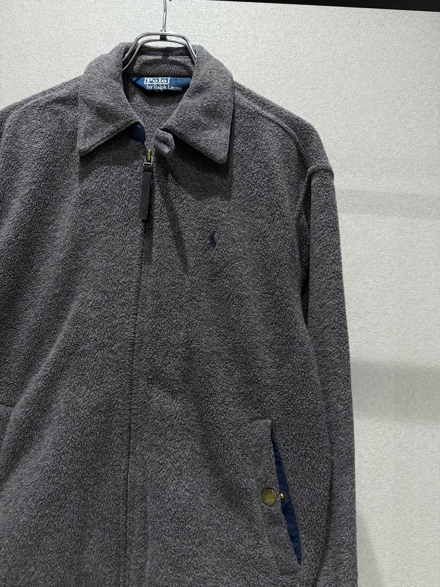 90's Polo Ralph Lauren fleece drizzler jacket