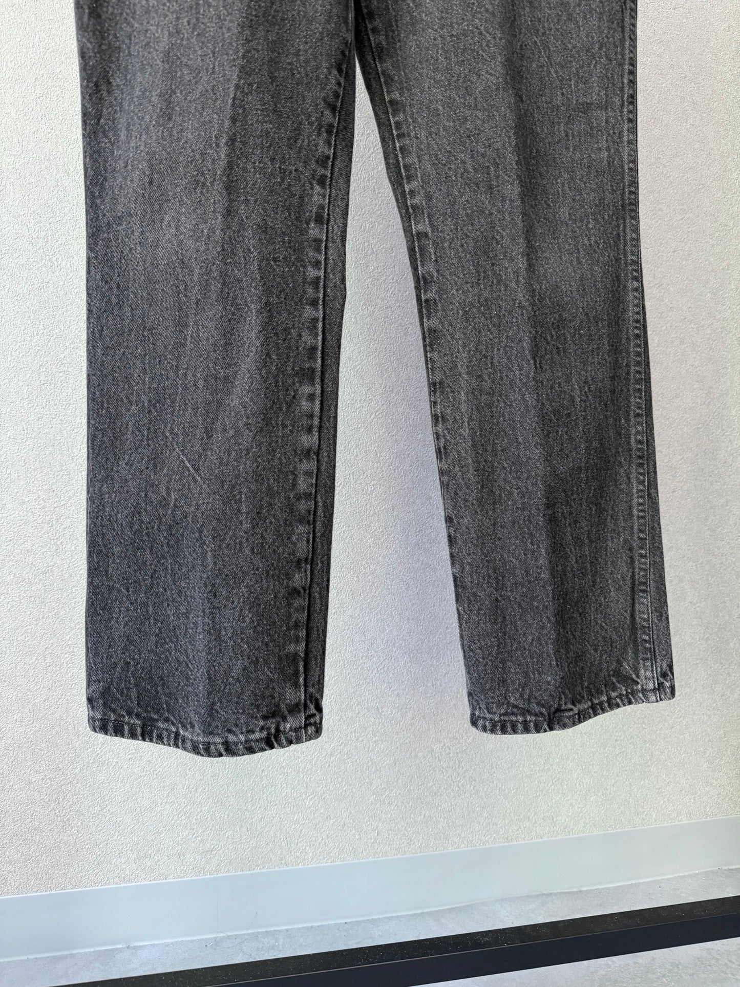 80's〜 RUSTLER yarn dyed denim pants "Made in USA"