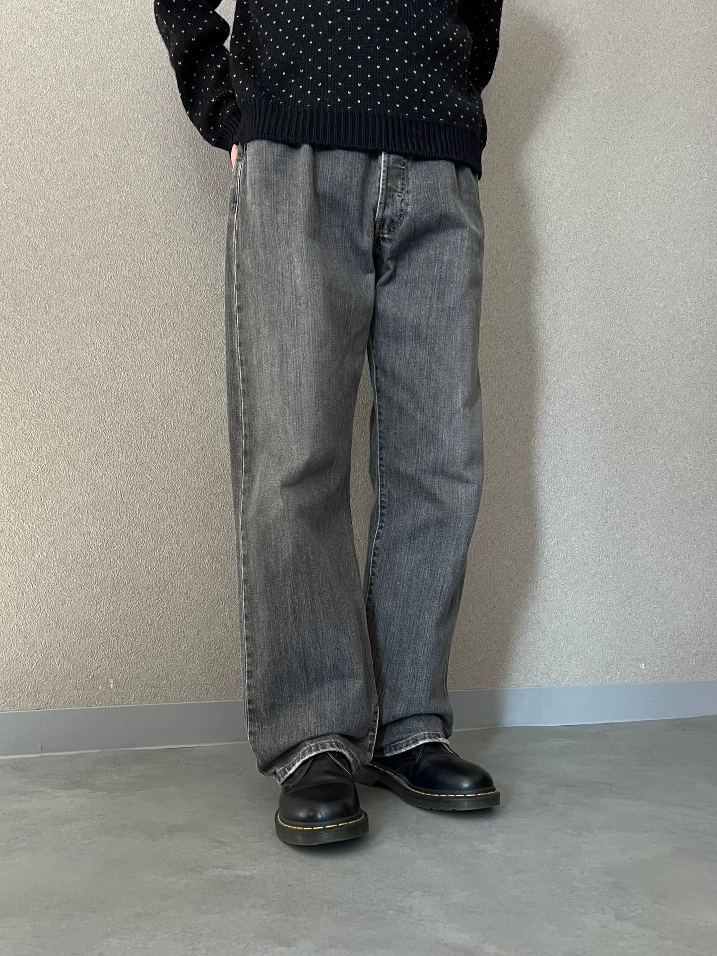 00's Levi's 501 denim pants "Yarn dyed"