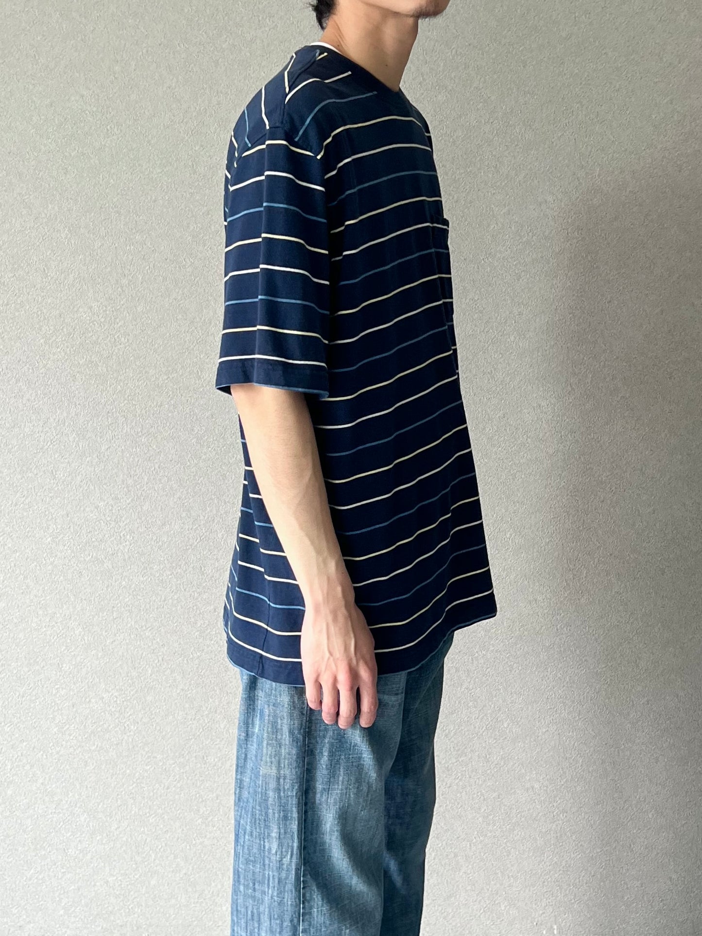 00's UNKNOWN border t-shirt