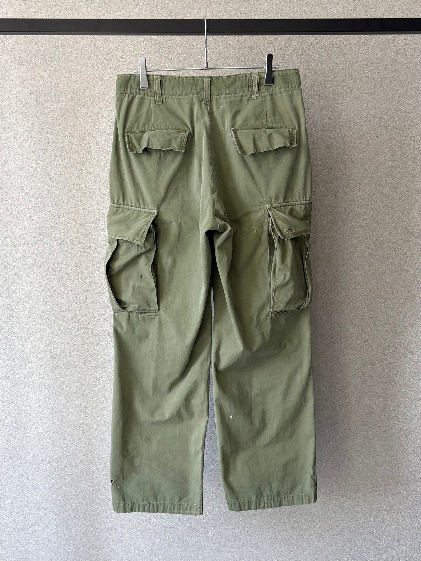 60's US.ARMY jungle fatigue pants "3rd"
