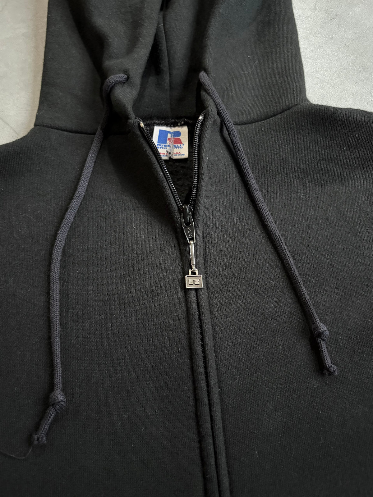 80's RUSSELL zip up sweat hoodie "Made in USA"