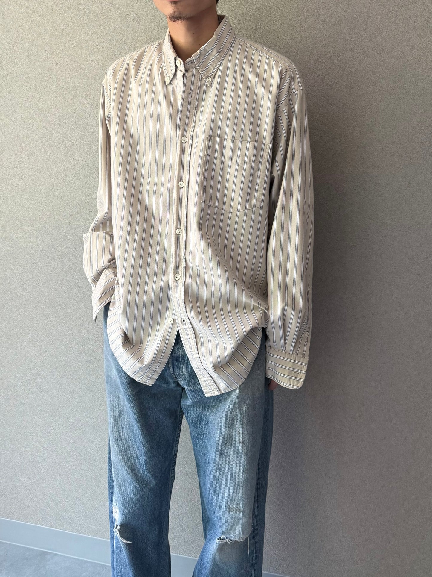 00's GAP BD shirt "The BIG Oxford"