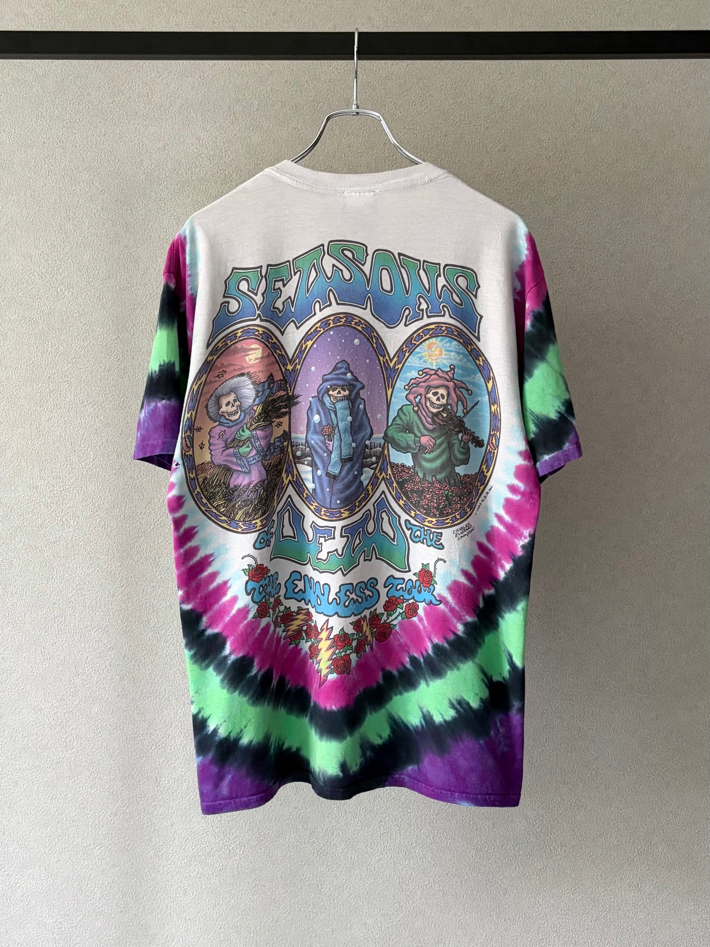 90's GRATEFUL DEAD music t-shirt