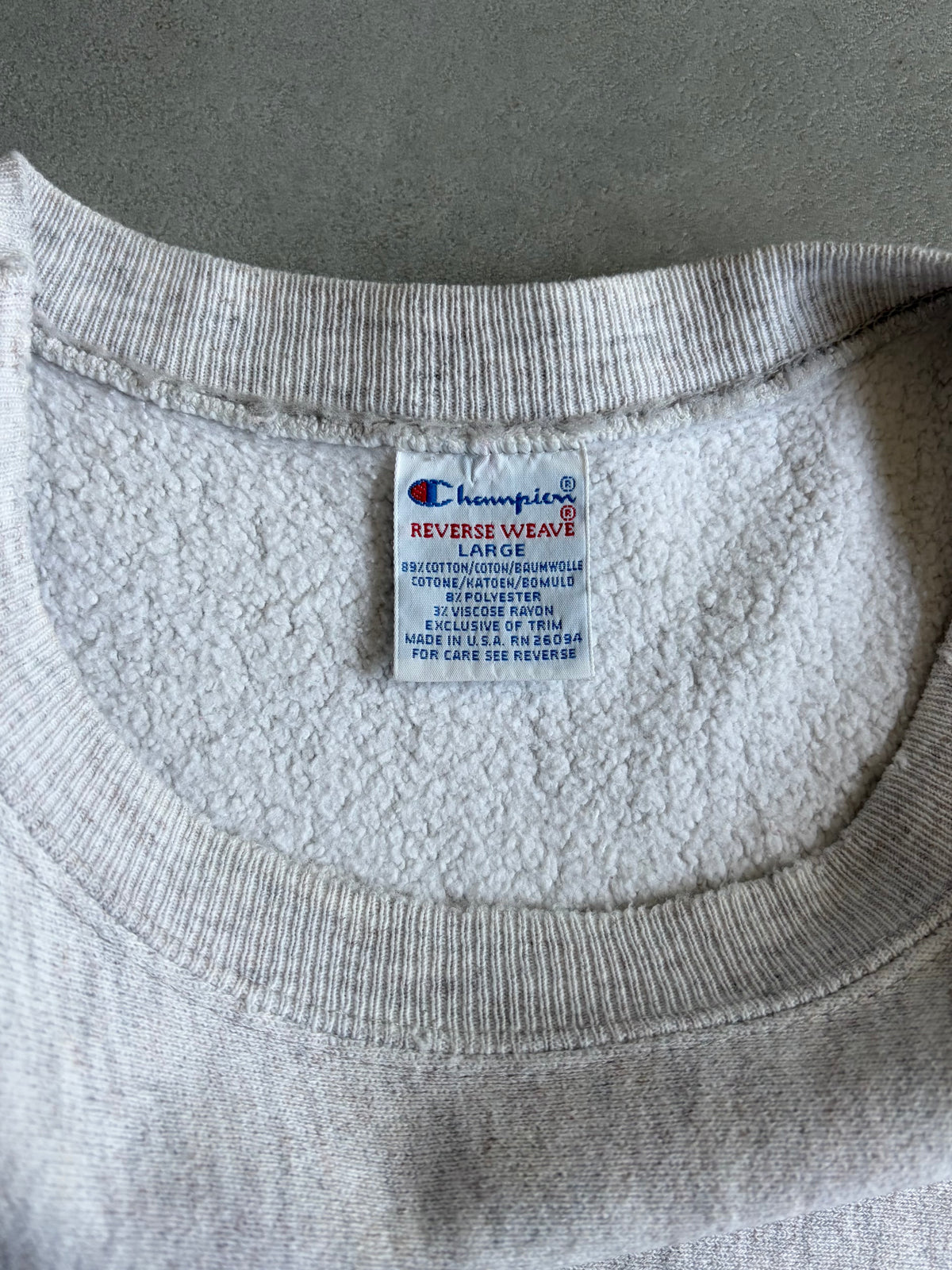 90's Champion REVERSE WEAVE sweater "Made in USA"