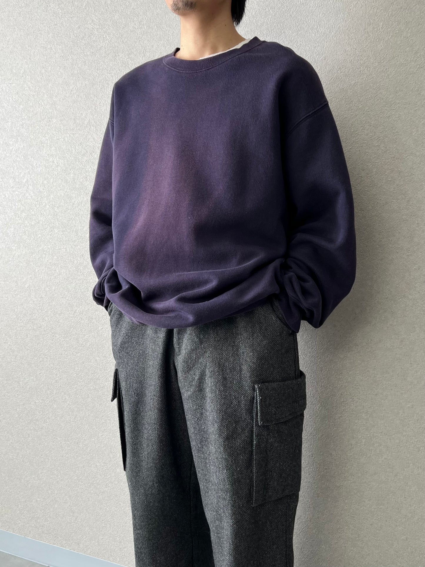 90's LANDS'END sweater "Sun Fade"