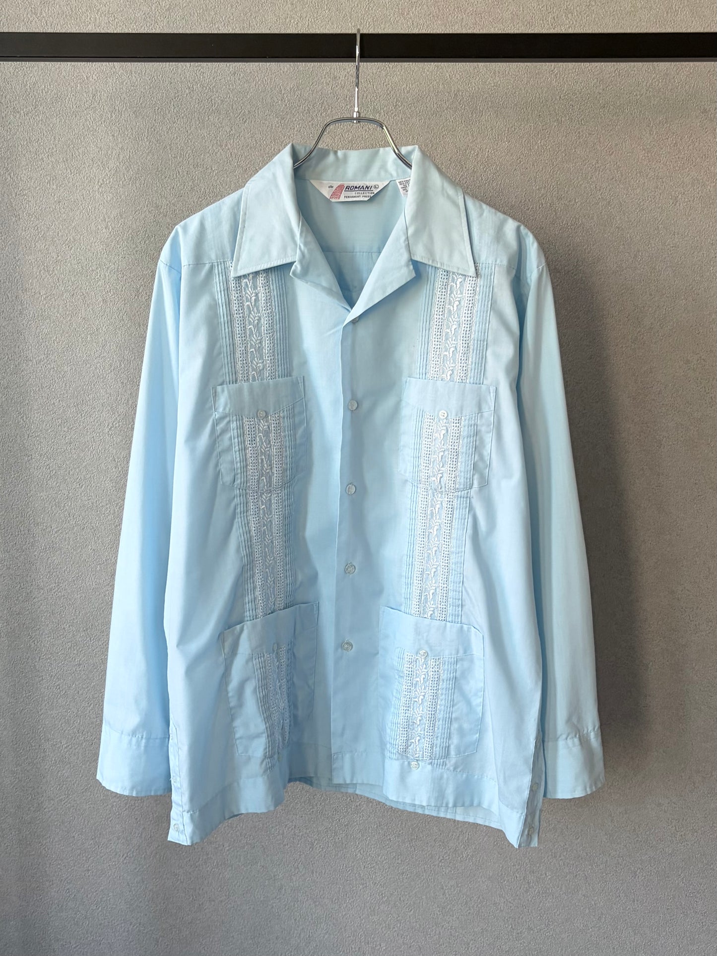 80's ROMANI guayabera shirt