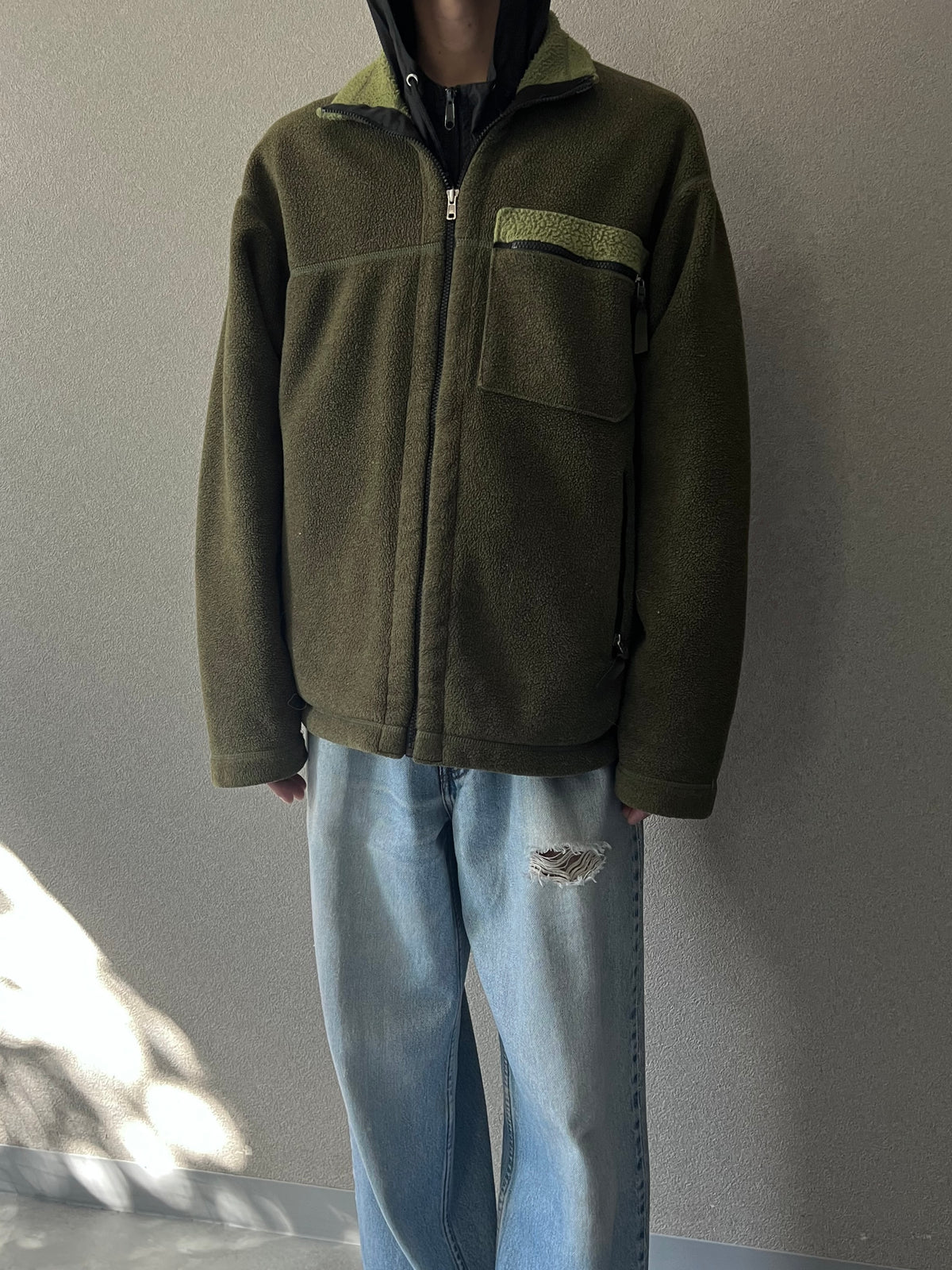 00's patagonia fleece jacket "Made in USA"