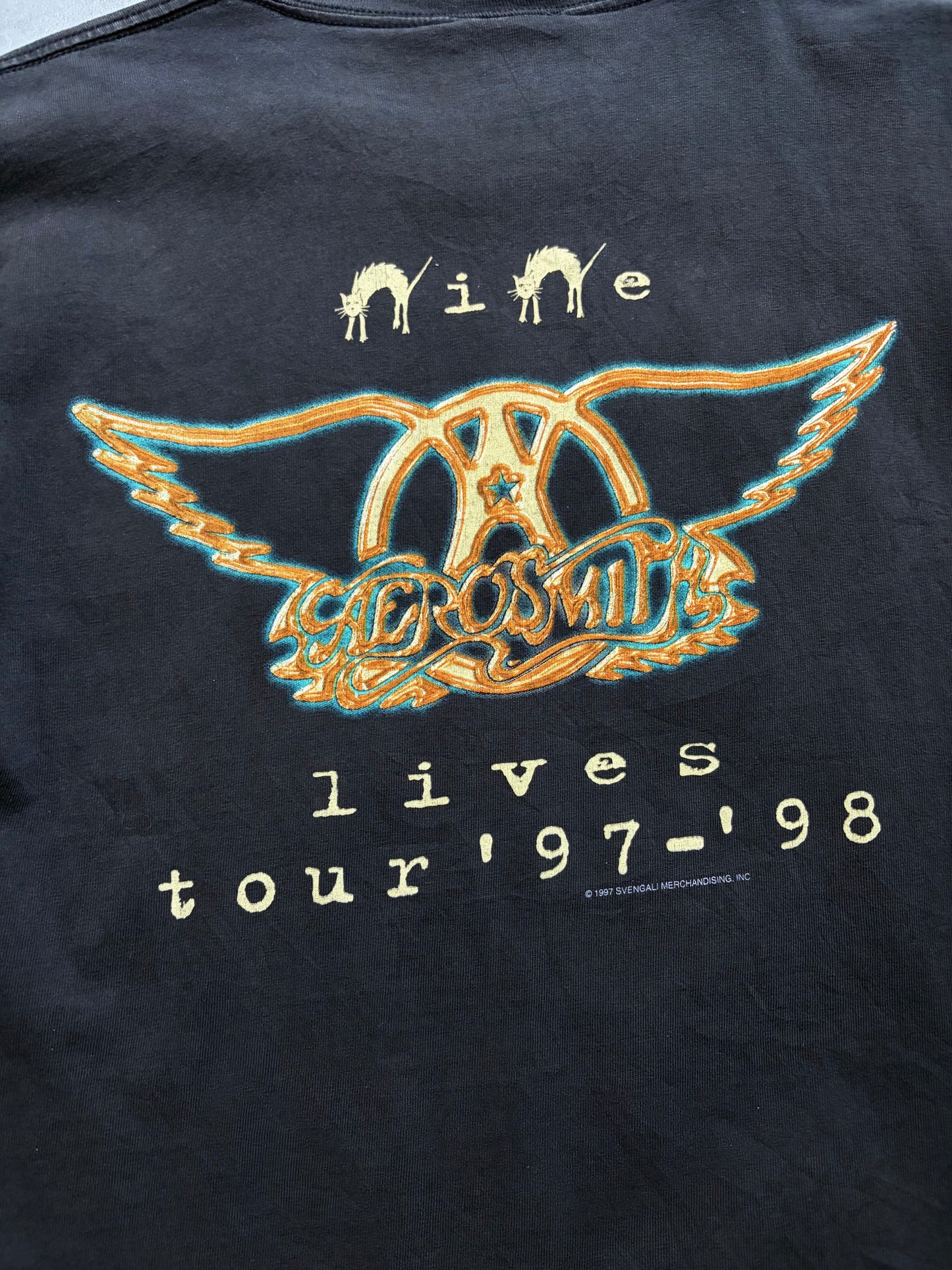 90's AEROSMITH music t-shirt