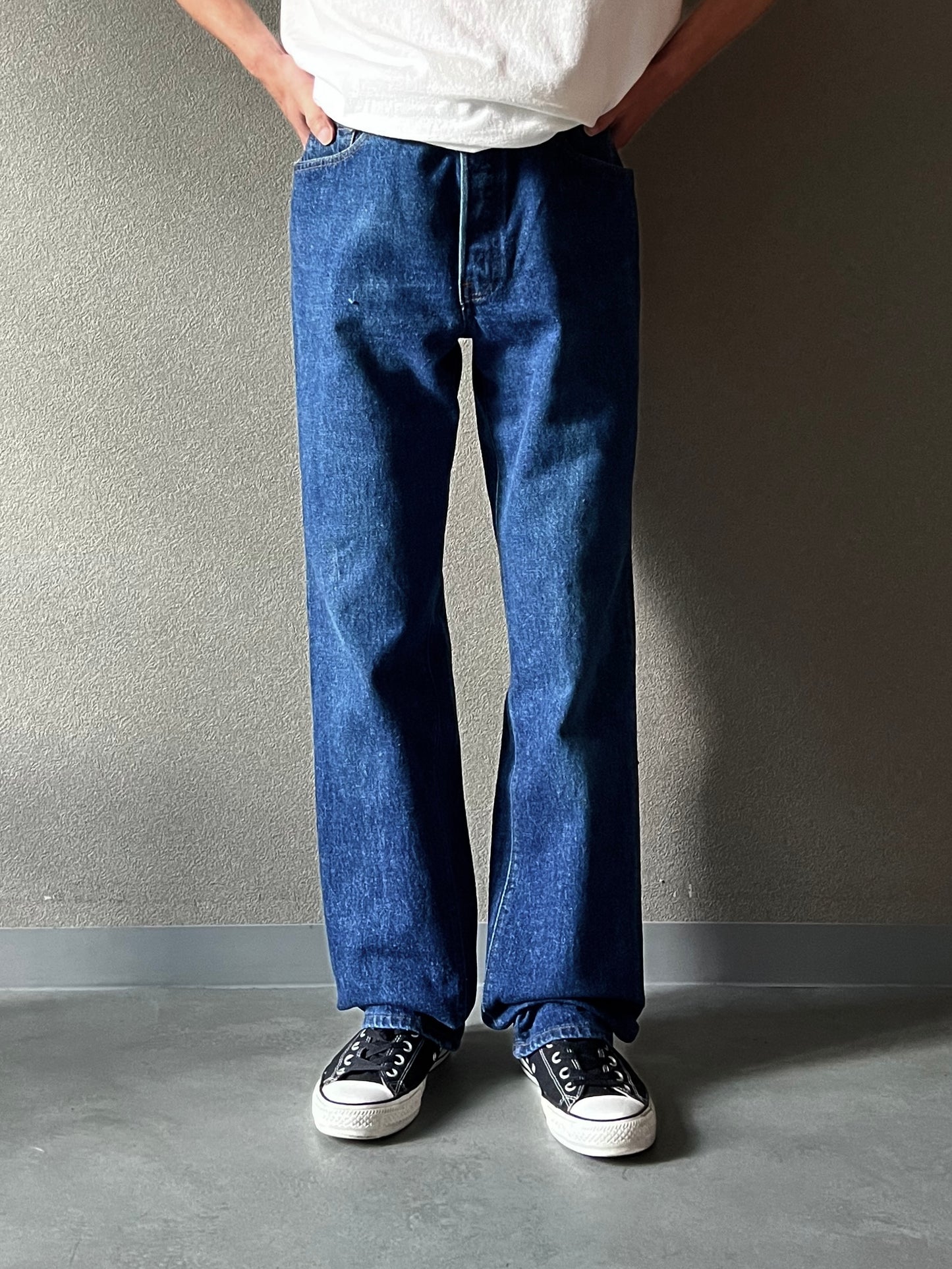 80's Levi's denim pants "Inseam Single"