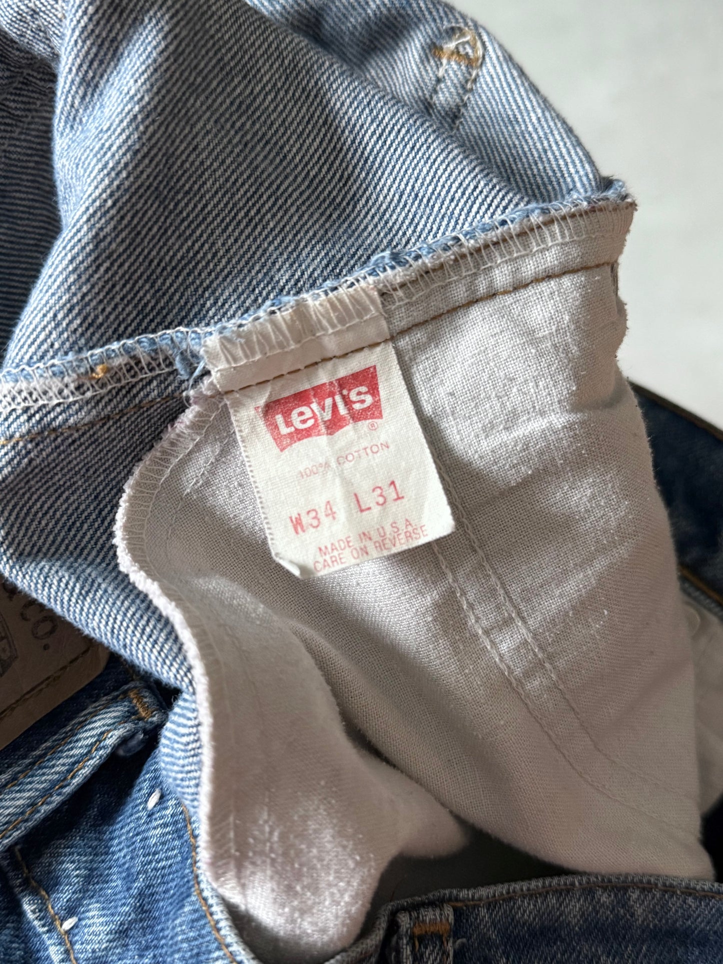 90's Levi's 505 denim pants "Made in USA"