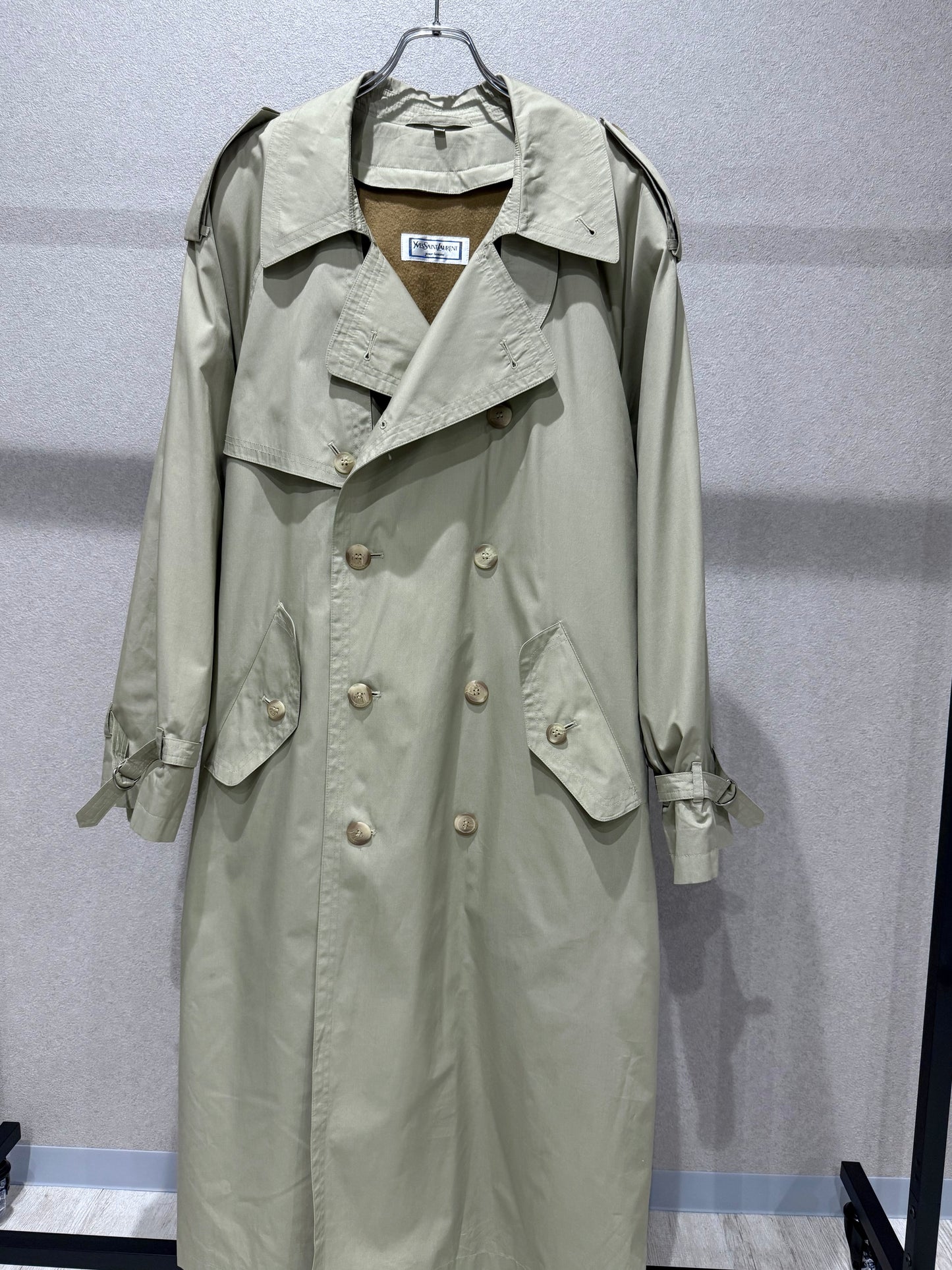 90's Yves Saint Laurent trench coat
