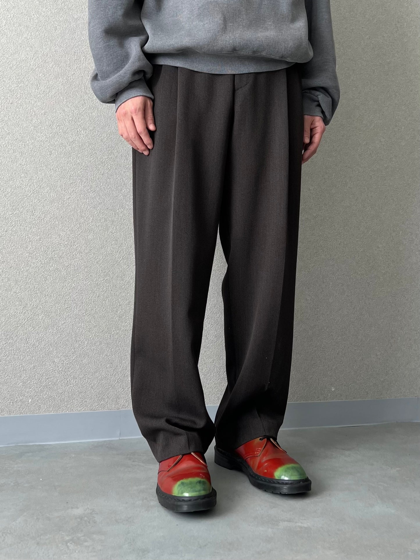 90's Zanella wool slacks "Made in ITALY"