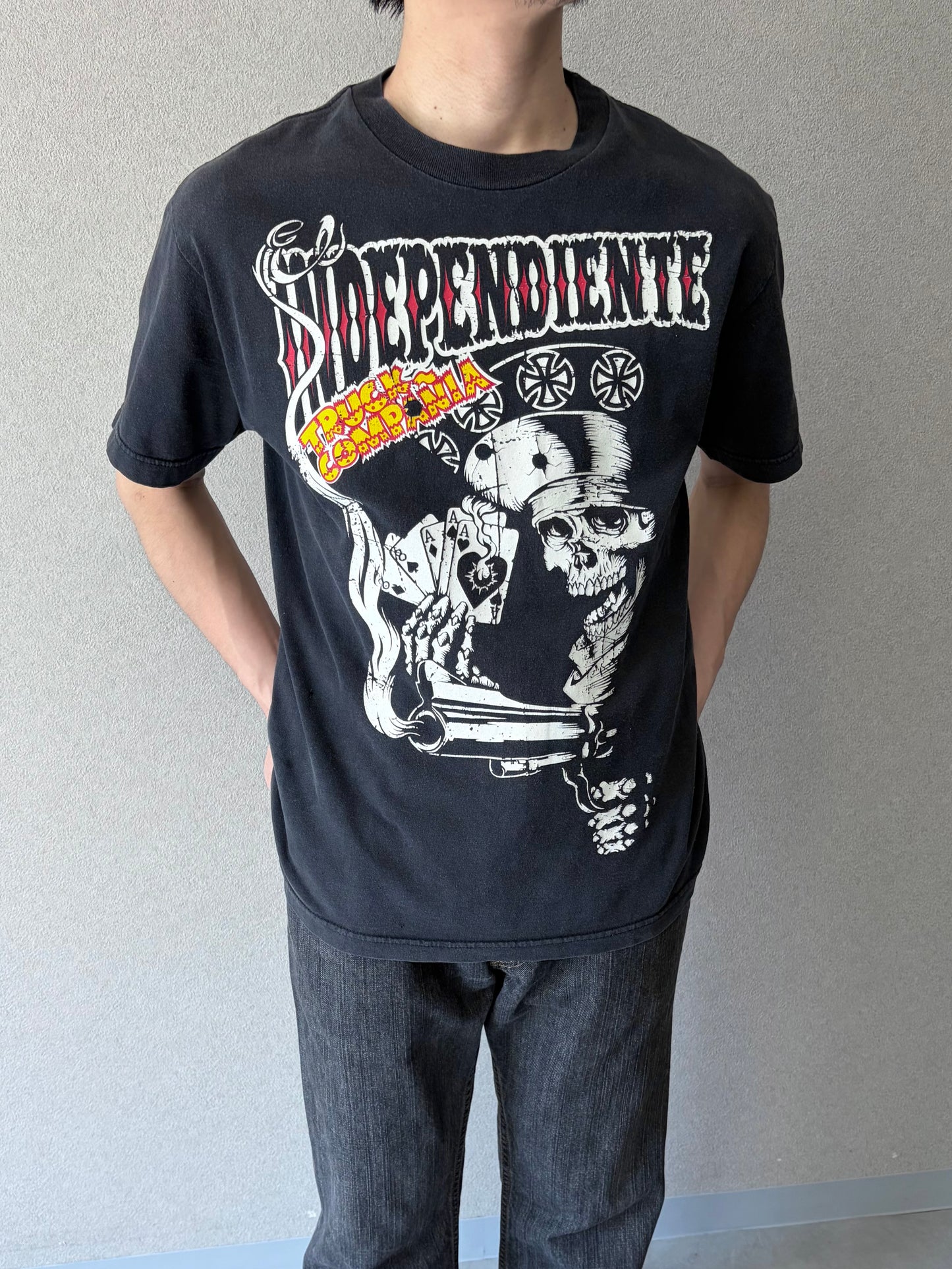 00's INDEPENDENT print t-shirt