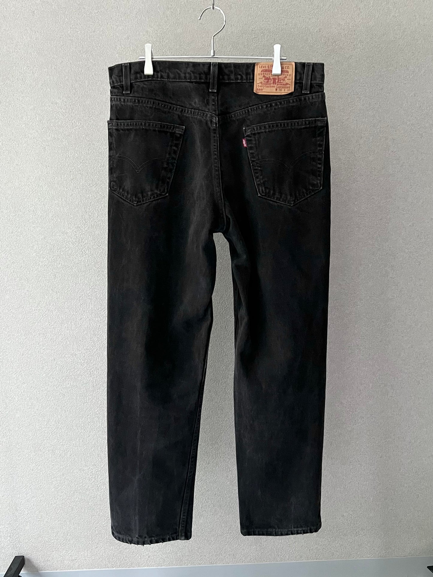 90's Levi's 550 denim pants ''Made in USA"
