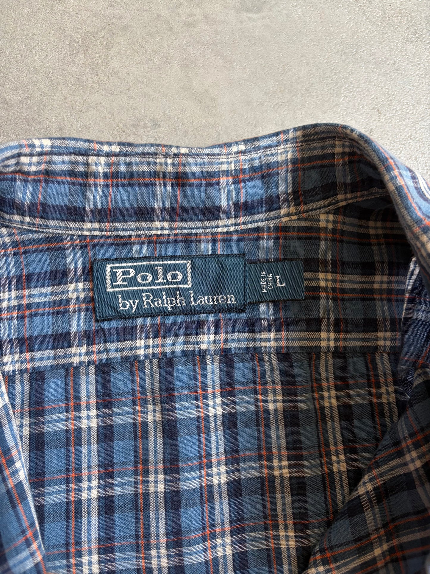 00's Polo Ralph Lauren linen work shirt