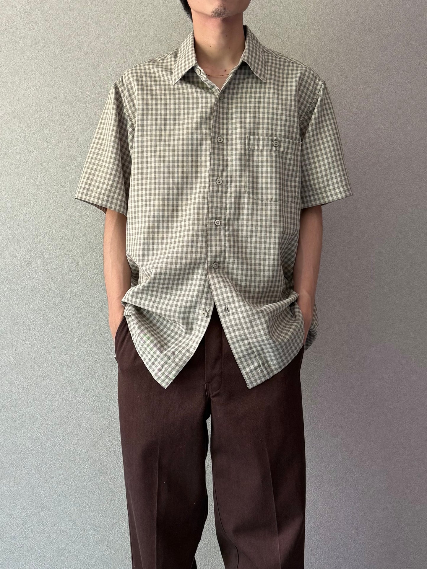 00's HAGGAR S/S shirt